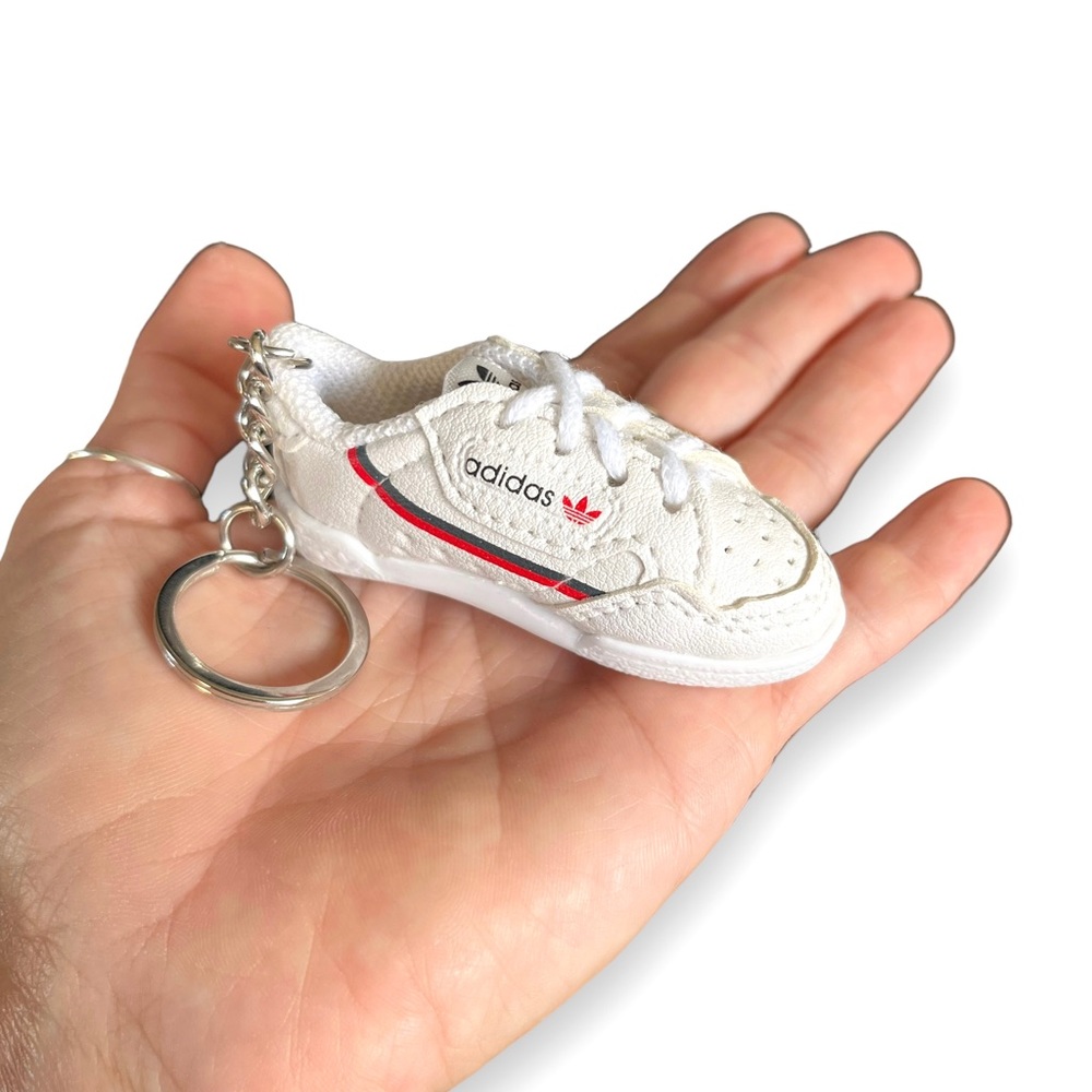 ADIDAS Originals SNEAKER Keychain CONTINENTAL 80 Running Shoe NWOT